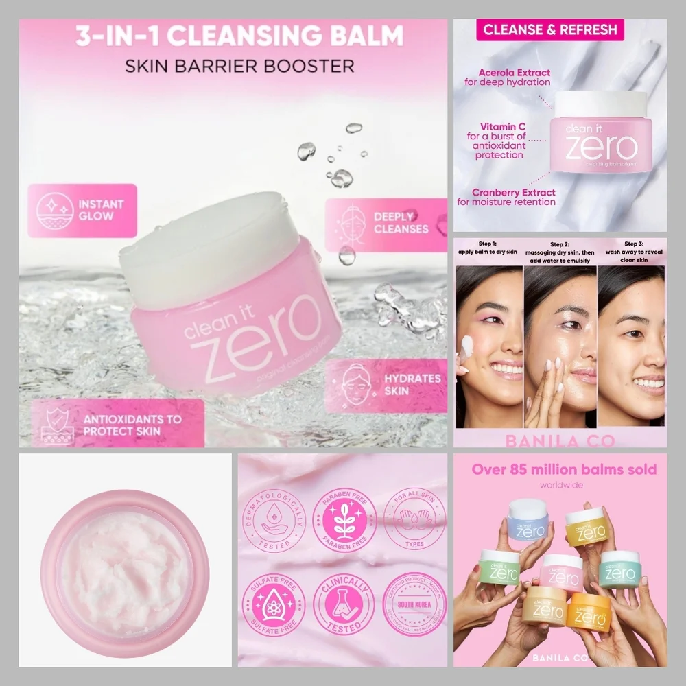 🦋2/$30! BANILA CO Clean It Zero Cleansing Balm Original 25mL